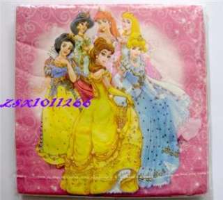20 Paper Napkin Serviettes for party favor  snow white and deer  new 