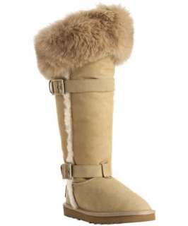 Australia Love sand sheepskin Tsar fur trim boots   up to 70 
