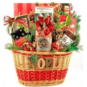 Tis The Season Christmas Holiday Gourmet Food Gift Basket  