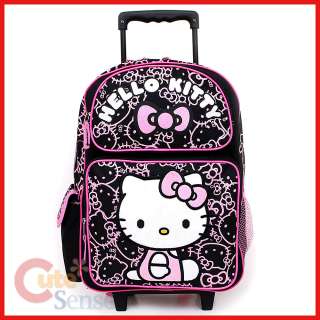   Backpack Black Pink Large 16 Glittering Face 688955814271  