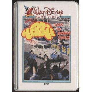 Walt Disney HERBIE GOES TO MONTE CARLO   BETAMAX Video Cassette Beta 