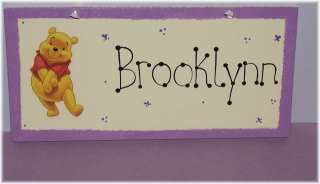 FOR BOY or GIRL BABY WINNIE The POOH YOU PICK BORDER Nursery 
