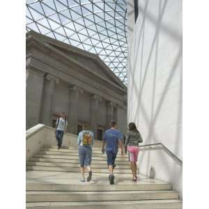 Great Court, British Museum, London, England, United Kingdom Premium 