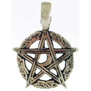Pentacle Pentagram Five Pointed Star of David Amulet Necklace Pendant 