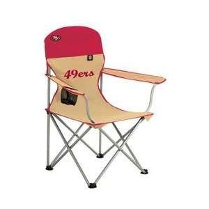    San Francisco 49ers NFL Deluxe Folding Arm Chair