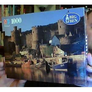    Big Ben 1000 Piece Puzzle Conway Castle, North Wales Toys & Games