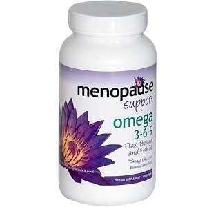  Menopause Support, Omega 3 6 9, 120 Softgels Health 
