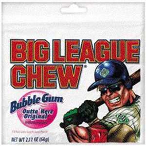 Big League Chew Outta Here Original Bubble Gum   12 Pack:  
