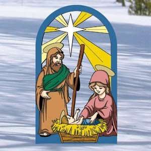  Pattern for Arched Nativity   Holy Family Patio, Lawn 