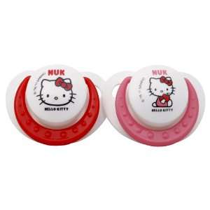  Nuk Hello Kitty Orthodontic Silicone Pacifiers 6 18M Baby