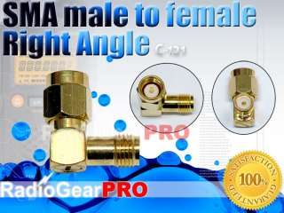SMA male to female Right Angle RF connector Adapter  