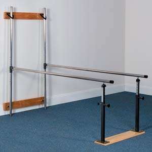  Clinica Parallel Bars, Wall Folding, 7 ft Health 