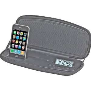  New Rechargeable Portable Stereo Speaker Case With Alarm 