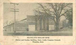 Waterloo Iowa Skateland Roller Rink @ Dairy Cattle Congress Grounds~B 