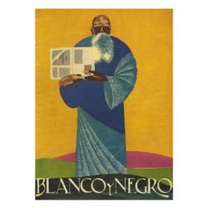  Blanco y Negro, Magazine Cover, Spain, 1929 Giclee Poster 