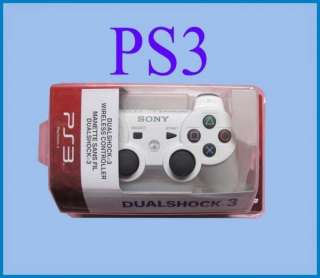   Axis DualShock 3 Wireless Bluetooth Game Controller for Sony PS3 White