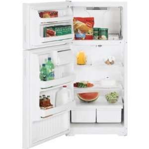   Refrigerator with Ice Tray Shelf and Recessed Handles White/Left Hand