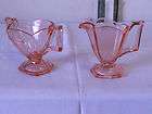 INDIANA GLASS HONEY AMBER THUMB PRINT JUICE GOBLETS  