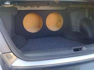 Custom 2008+ Honda Accord Sub Subwoofer Box Speaker Enclosure (2 12 