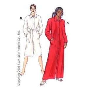  Kwik Sew Button Front Robes Pattern By The Each Arts 