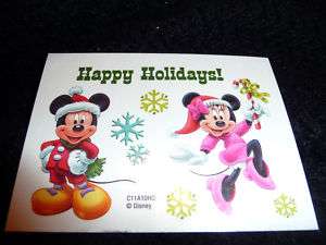 Disney Minnie and Mickey Mouse Temporary Tattoos DMC  