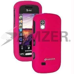   Silicone Skin Jelly Case   Hot Pink durable For Samsung Solstice A887