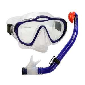 PROMATE Junior Snorkeling Scuba Diving PURGE Mask DRY Snorkel Set for 