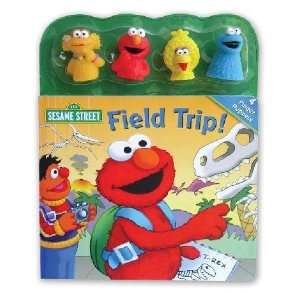  Sesame Street Field Trip Book And Finger Puppets Sarah 