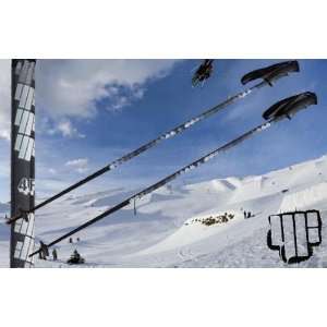  2008 4FRNT Signature Ski Pole Black