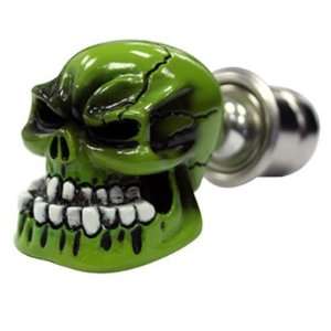    3D Green Skull Head Car Truck SUV Cigarette Lighter Automotive