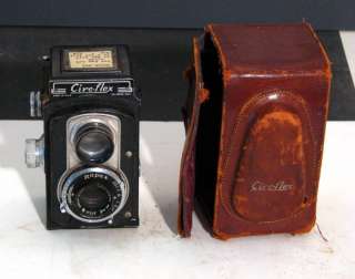 Ciro Flex Camera Rapax Shutter Wollensak 85mm 3.5 Lense  