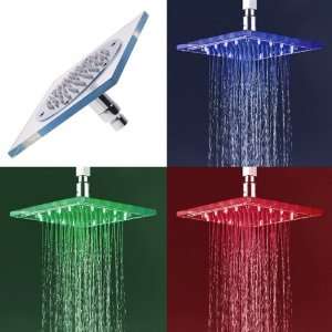   Color LED Shower Head Automatic Control Sprinkler: Home Improvement