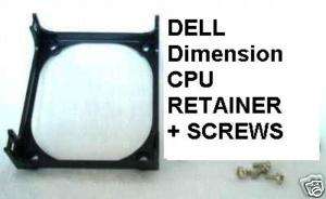 NEW Dell Dimension 2300 2350 CPU RETENTION CLIP+ SCREWS  