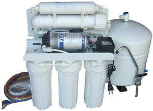   Reverse Osmosis Water Filtration System + Pressure Booster Pump  