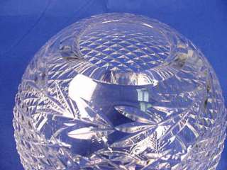 Vintage Waterford Crystal Rose Bowl GLANDORE  