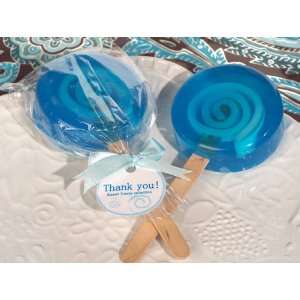   Jun 20 Sweet treats blue lollipop soap favor. 