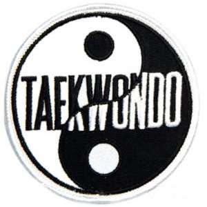  Tae Kwon Do Yin & Yang patch