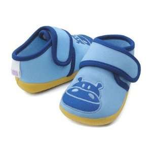  Boo Hippo Baby Slippers Color Blue, Size Medium Baby