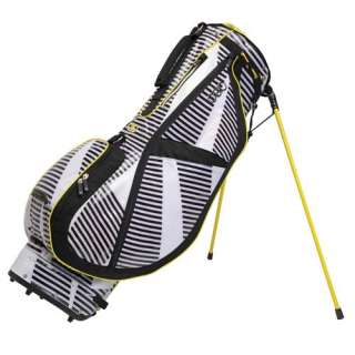 New Ogio 2012 Ladies Featherlite Luxe Golf Stand Bag (White Stripes 