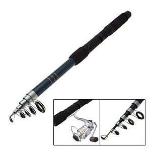  Telescoping Rod Portable Fishing Pole with 6 Section 