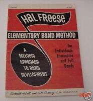 Hal Freese Elementary Band Method Clarinet vintage  