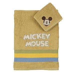 Disney Mickey Mouse Bath Towels Washcloth Towel Set 