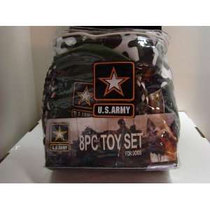  U. S. ARMY 8 PC. TOY SET FOR DOGS