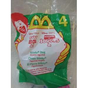  McDonalds Toy Story 2   #4 Slinky Dog Happy Meal Toy 