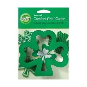  Wilton Comfort Grip Cookie Cutter 4 Shamrock; 4 Items 