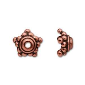  Antique Copper Beaded Star Bead Cap: Arts, Crafts & Sewing