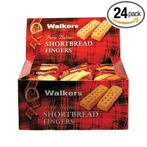 Walkers, Shortbread Fingers, 24   1.2 Oz Packs  Grocery 