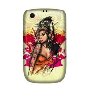  Amy Winehouse Style Blackberry Curve Case Cell Phones 