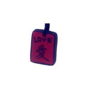  Claymatic Hand Crafted Love Necklace 